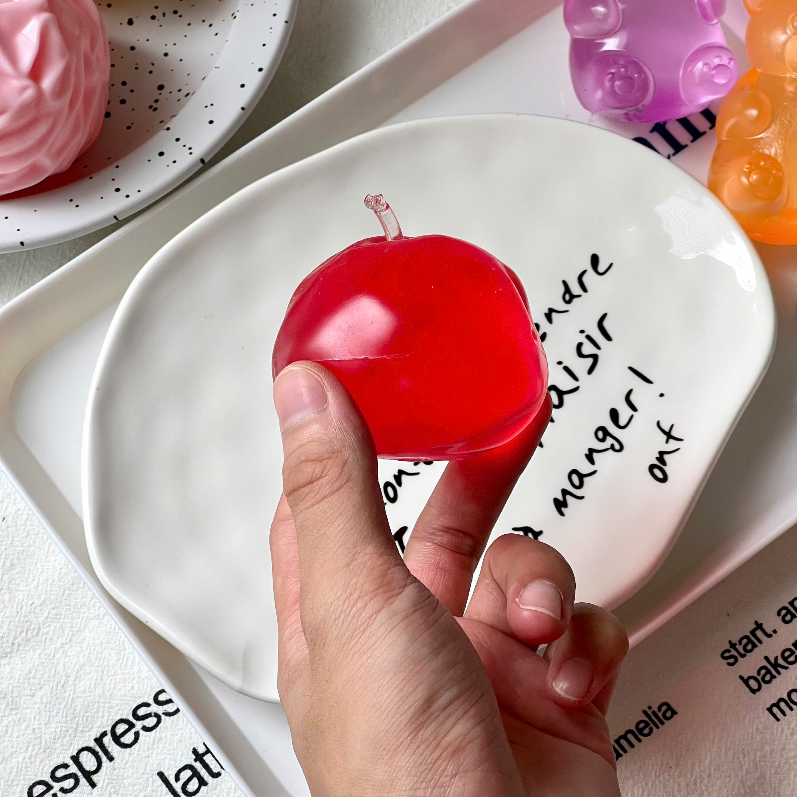 Stress ball Quả táo trong