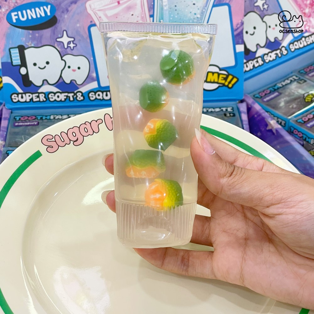 Stress ball Tuýp kem Toothpaste