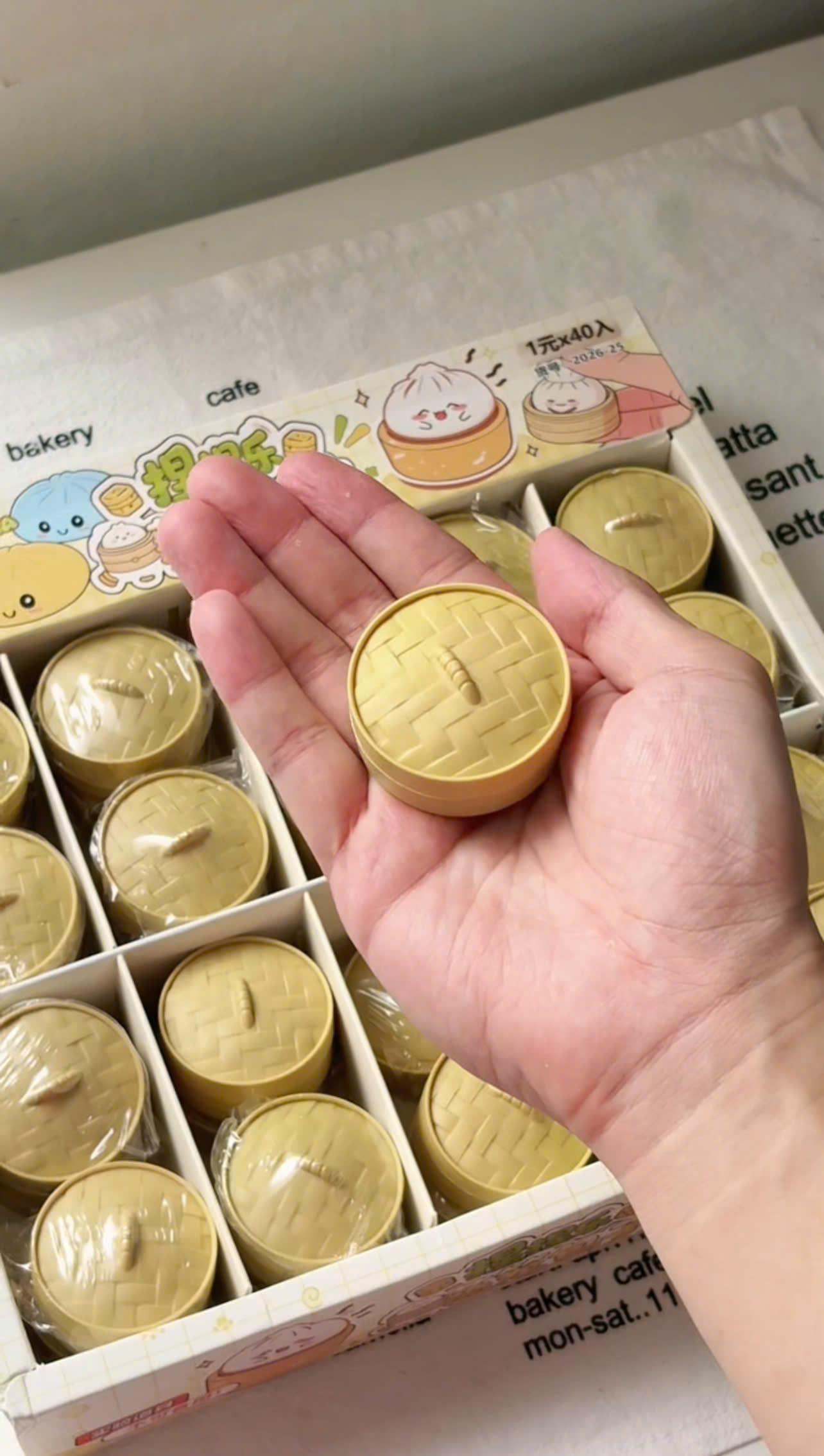 Stress ball Xửng bánh bao mini