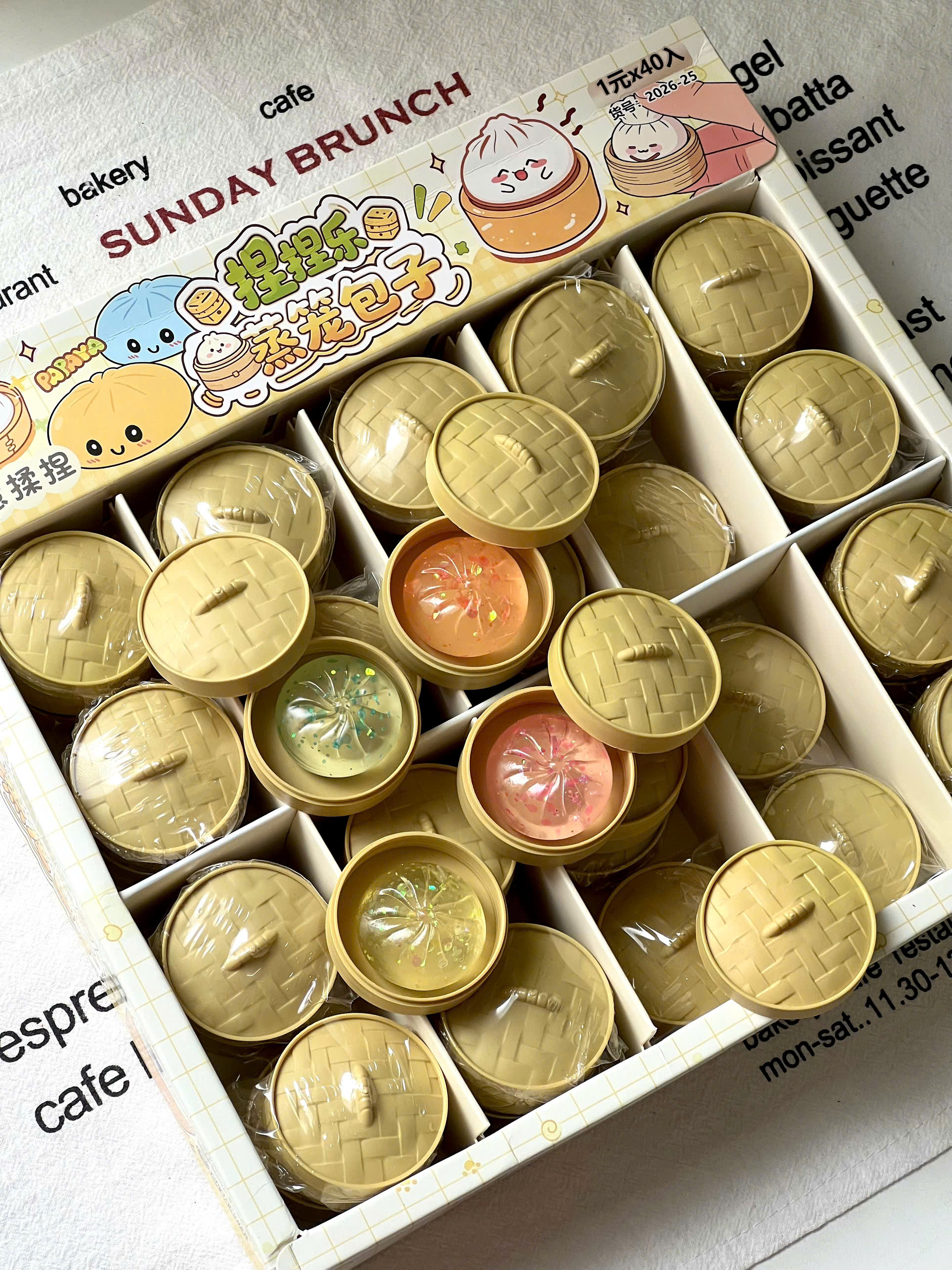 Stress ball Xửng bánh bao mini