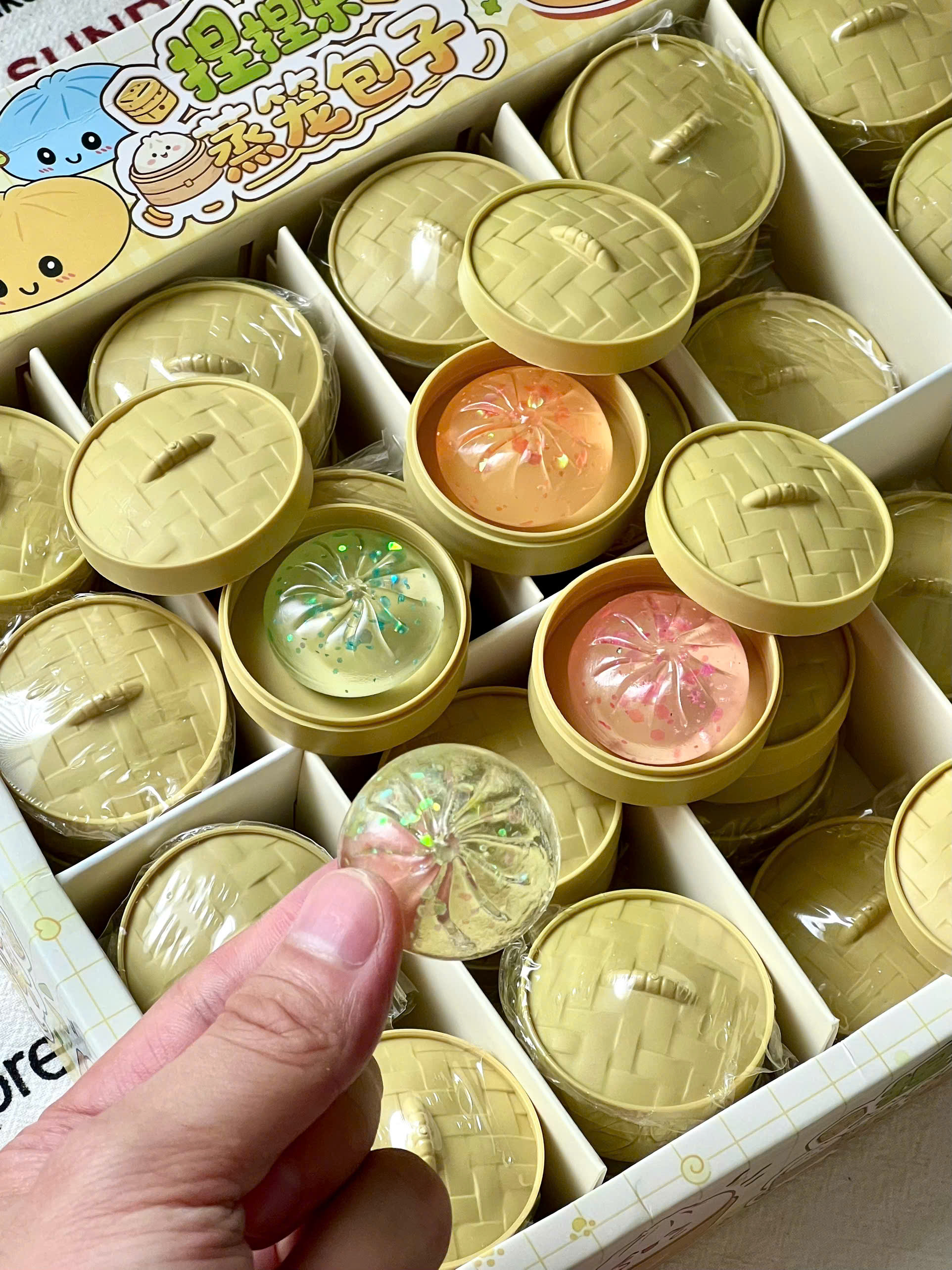 Stress ball Xửng bánh bao mini