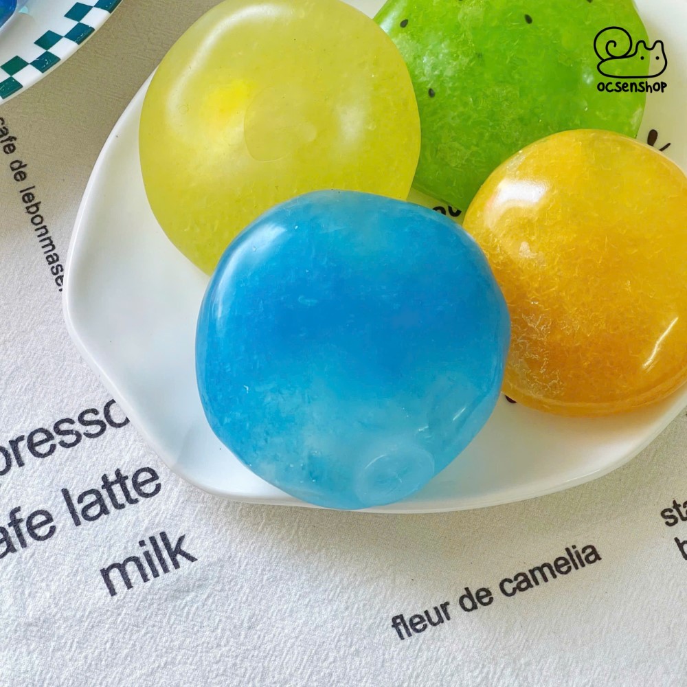 Stress ball hạt giòn Bóng (6x6cm)