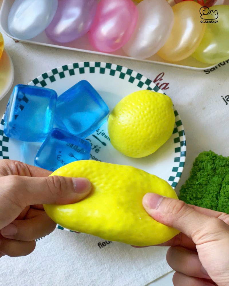Stress ball hạt giòn Chanh