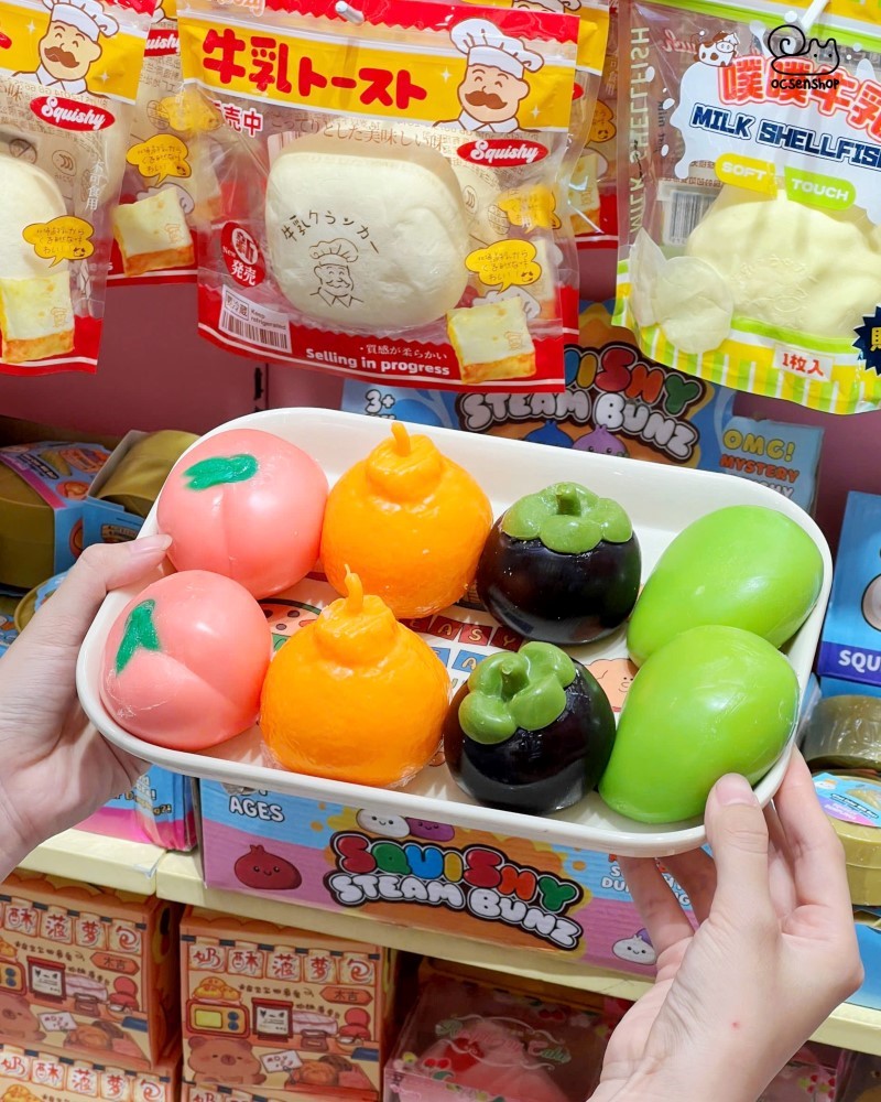 Stress ball hạt giòn trái cây
