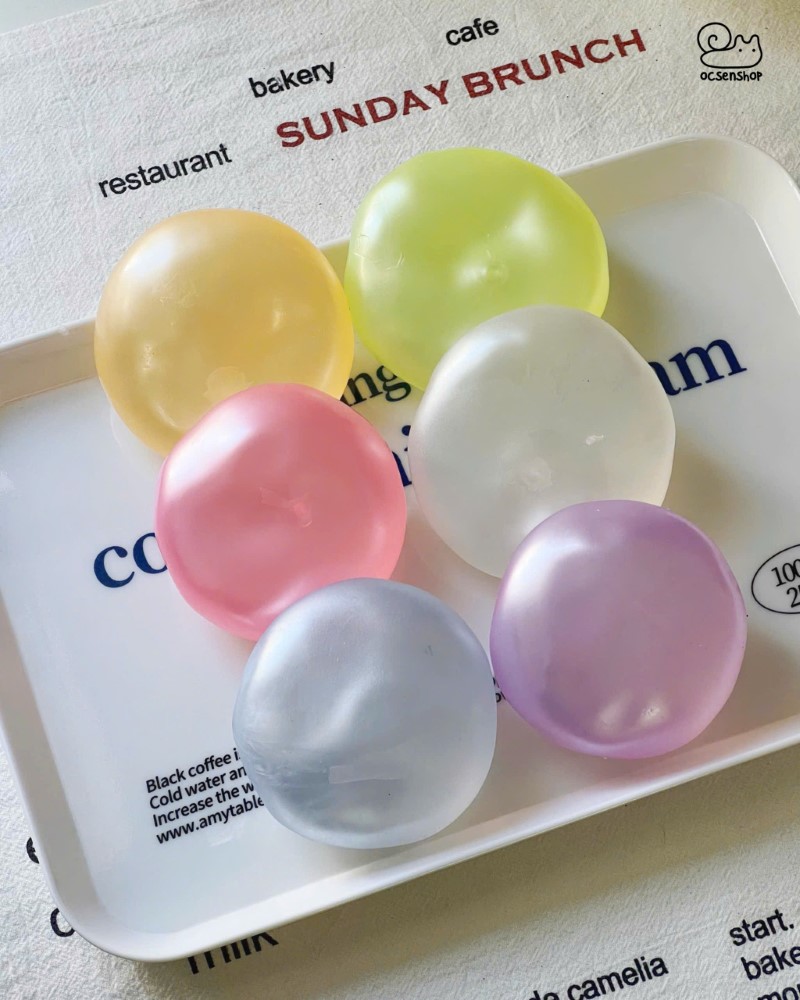 Stress ball vaseline Bóng ngọc trai (6cm)