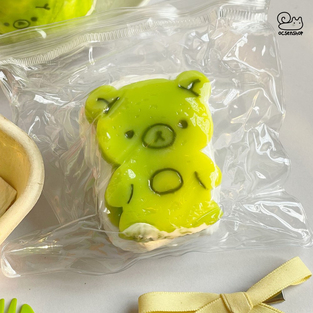 Taba Squishy Đồ ăn mặt gấu