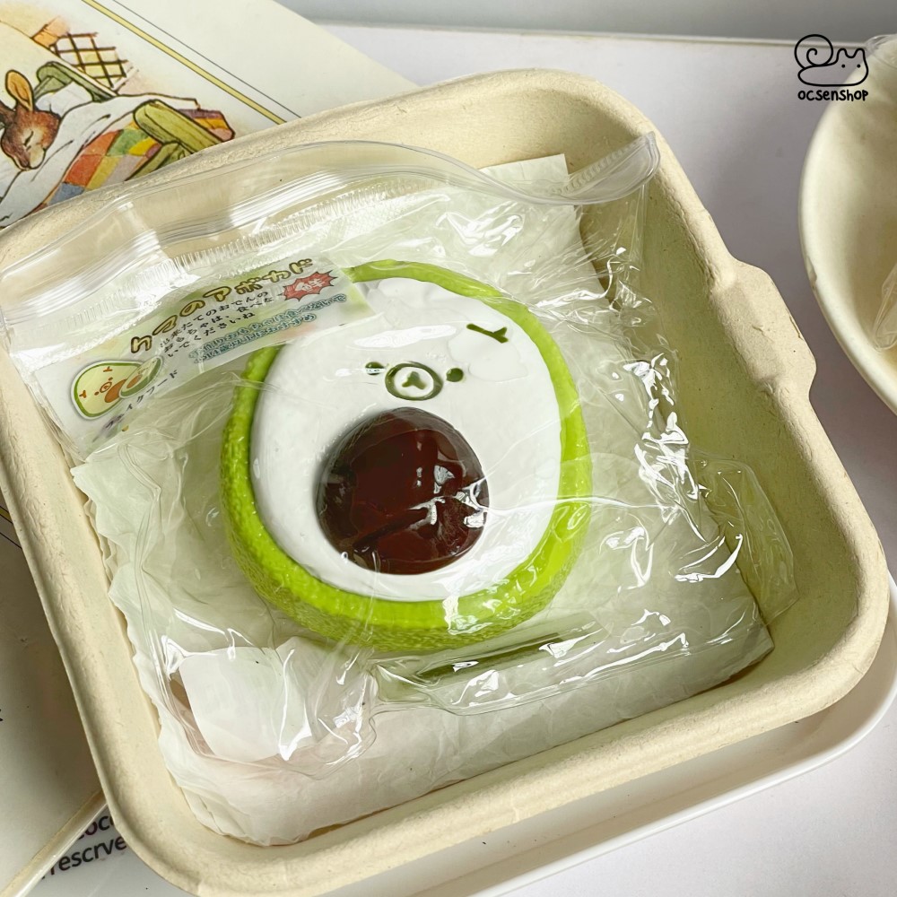 Taba Squishy Đồ ăn mặt gấu
