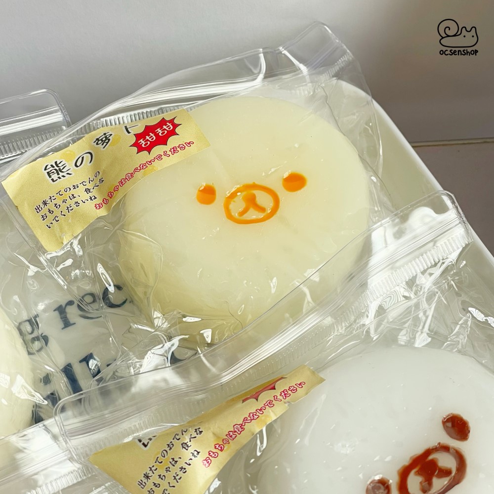 Taba Squishy Đồ ăn mặt gấu