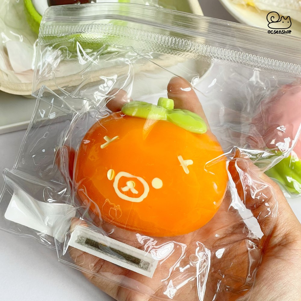 Taba Squishy Đồ ăn mặt gấu