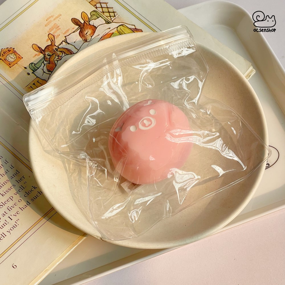 Taba Squishy Đồ ăn mặt gấu