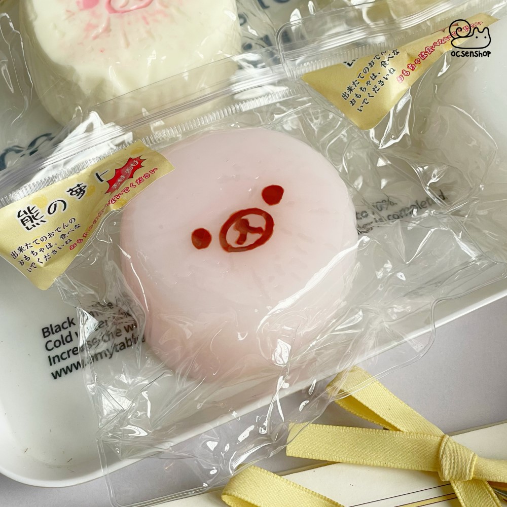 Taba Squishy Đồ ăn mặt gấu