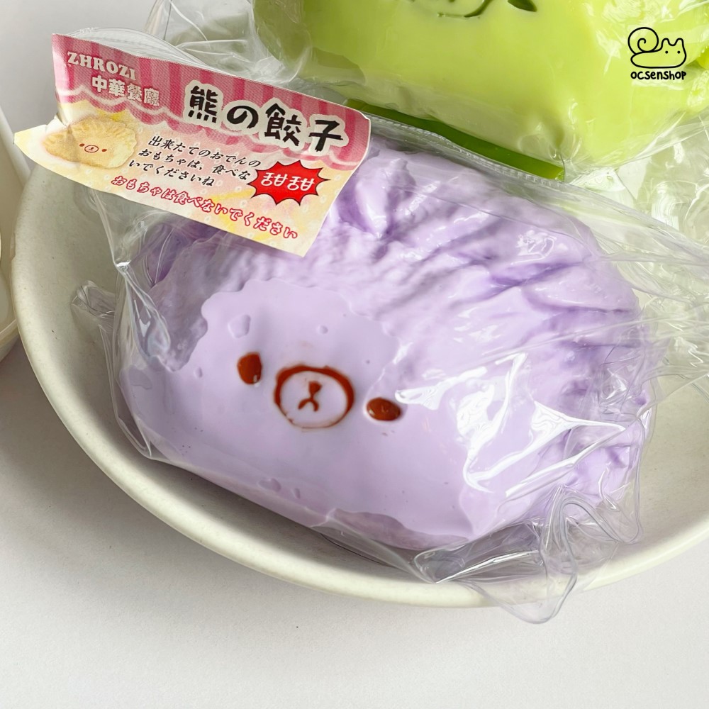 Taba Squishy Đồ ăn mặt gấu