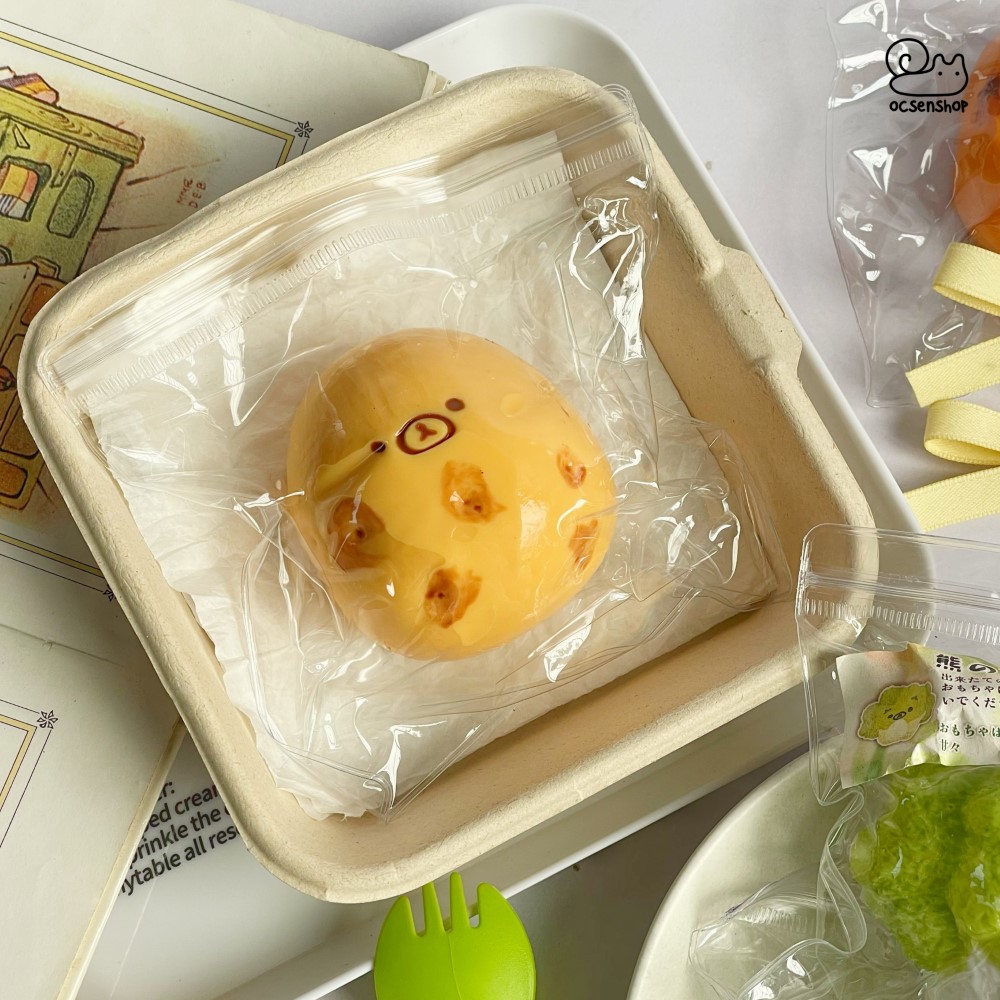 Taba Squishy Đồ ăn mặt gấu