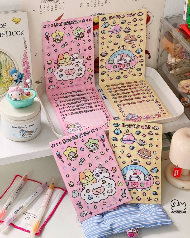 Thiệp dạng rút nhiều tấm (15,4x10,5cm)