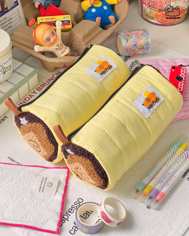 Túi bút Bánh cuộn