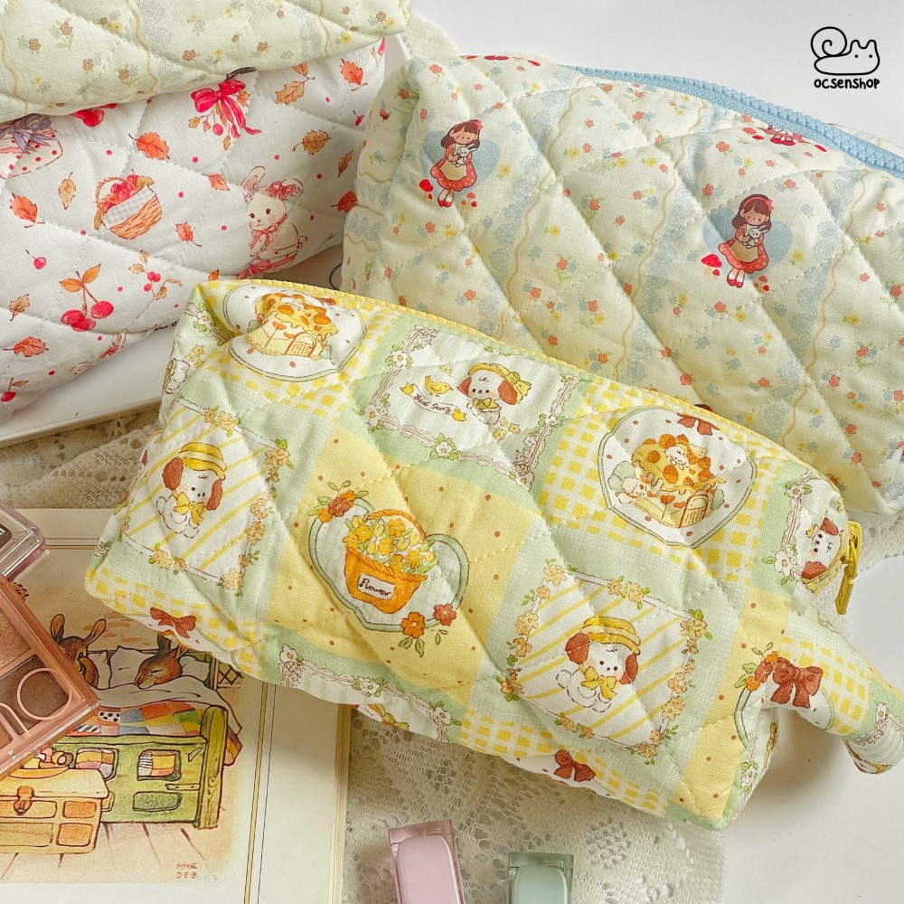 Túi bút Ốc sên họa tiết