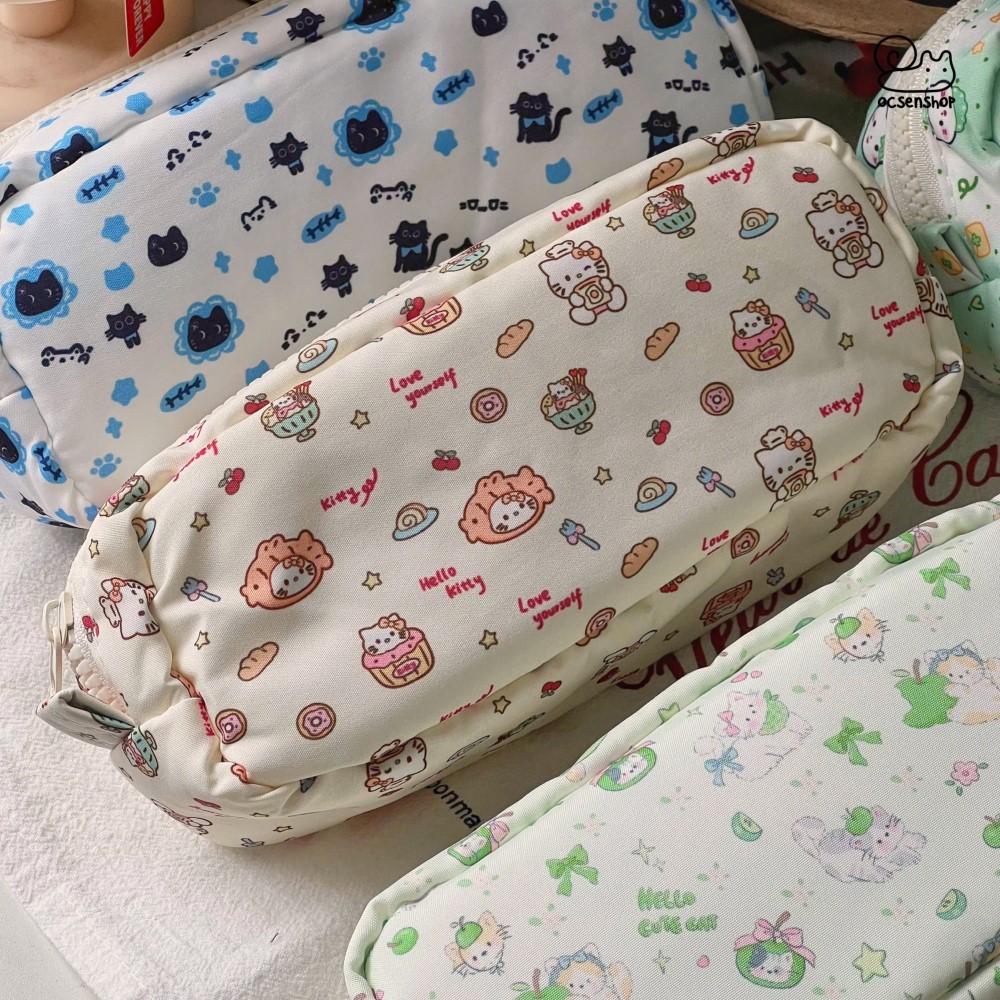 Túi bút nền họa tiết Động vật (20x5x10cm)