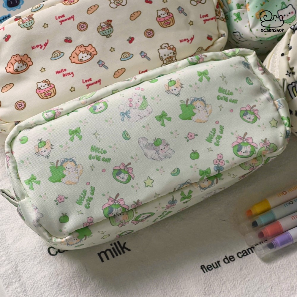 Túi bút nền họa tiết Động vật (20x5x10cm)