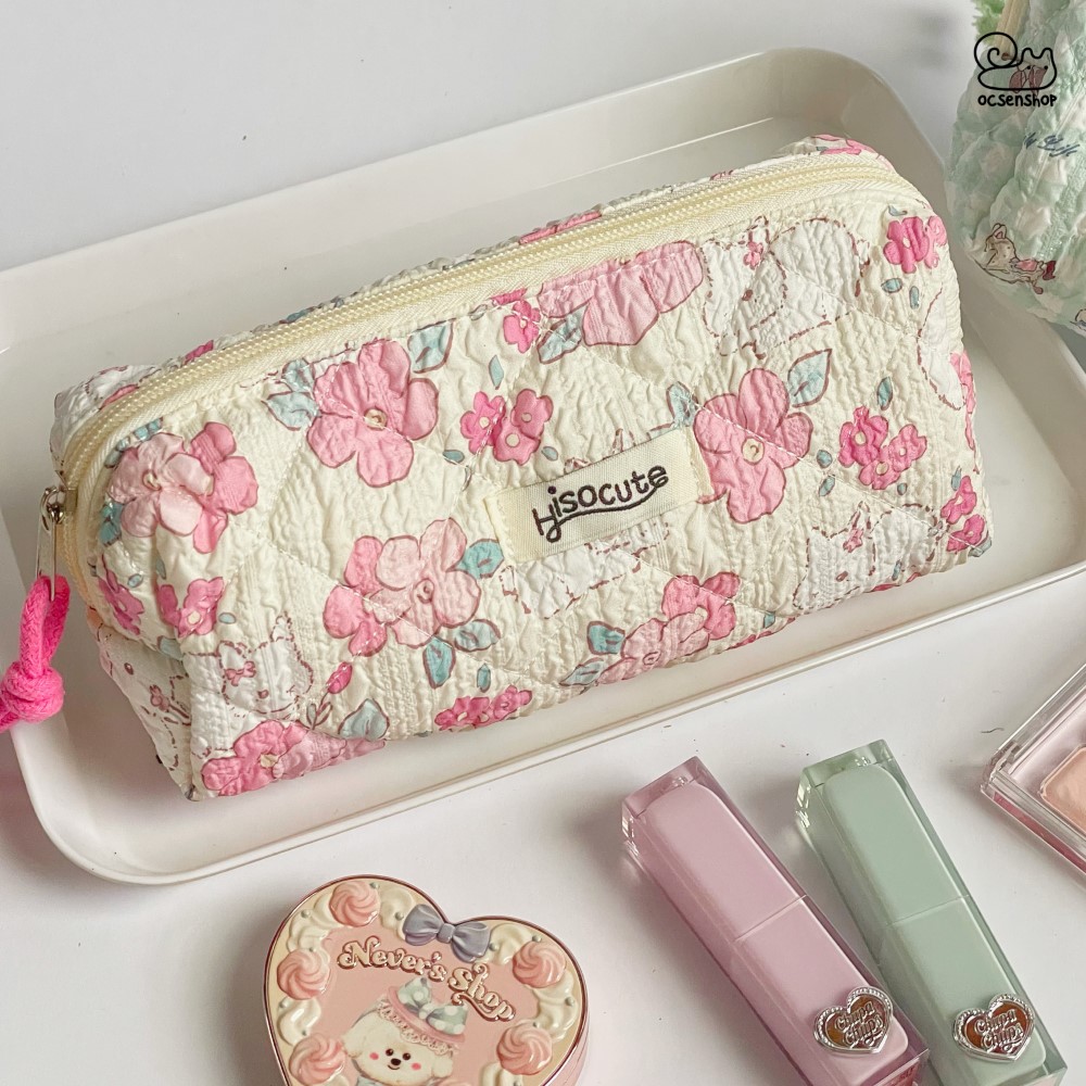 Túi đa năng Hisocute họa tiết (19,5x8,3cm)