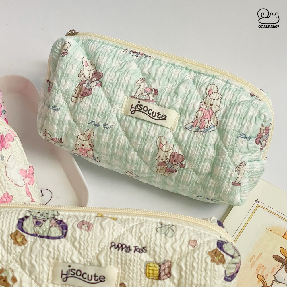 Túi đa năng Hisocute họa tiết (19,5x8,3cm)