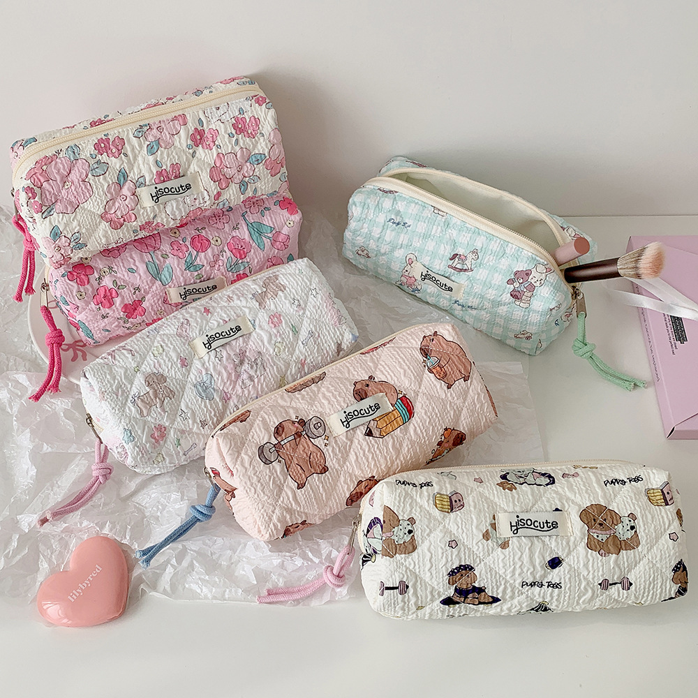 Túi đa năng Hisocute họa tiết (19,5x8,3cm)