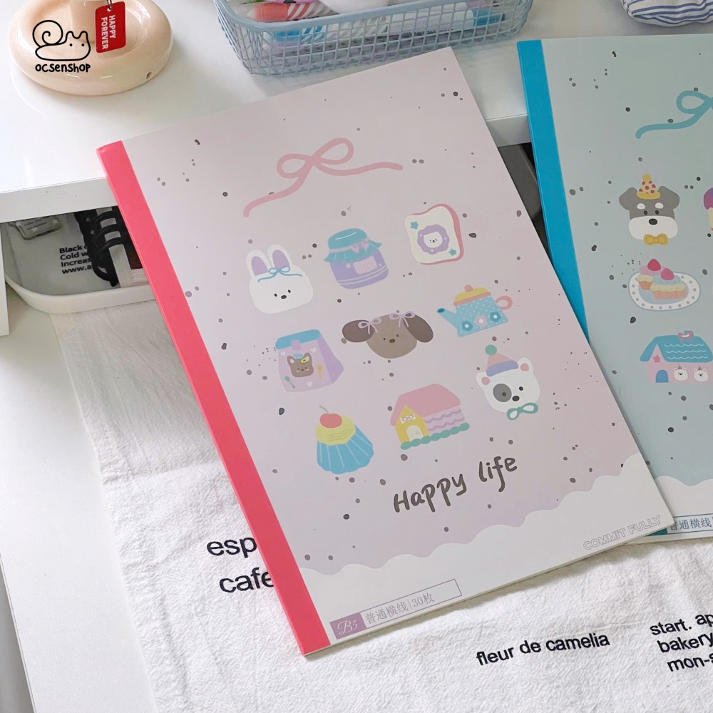 Vở B5 Happy Life (60tr)