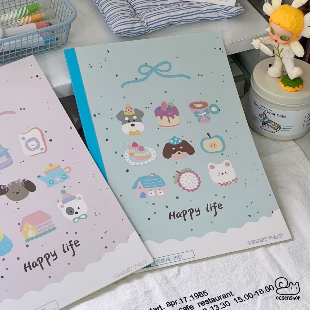 Vở B5 Happy Life (60tr)