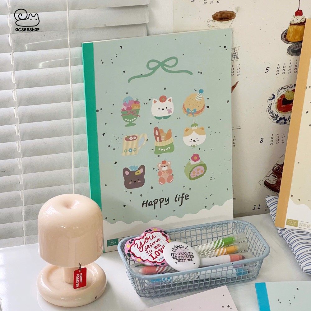 Vở B5 Happy Life (60tr)
