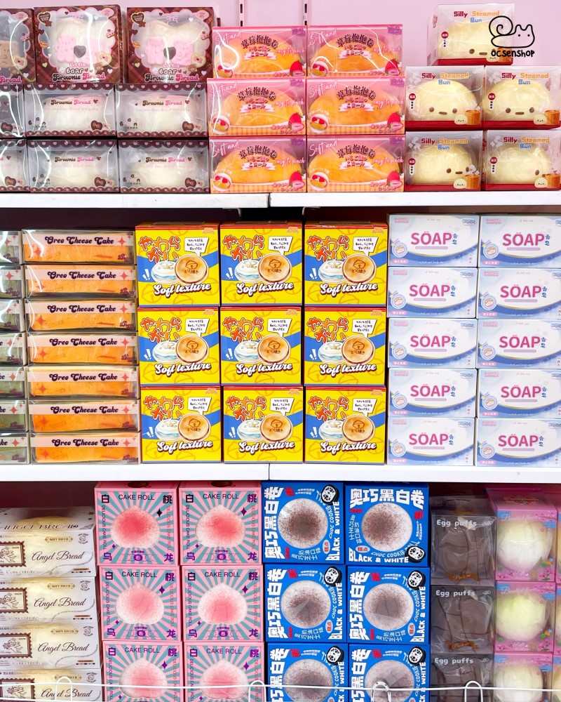 Zoey Squishy Bánh bao ngốc nghếch (kèm hộp)