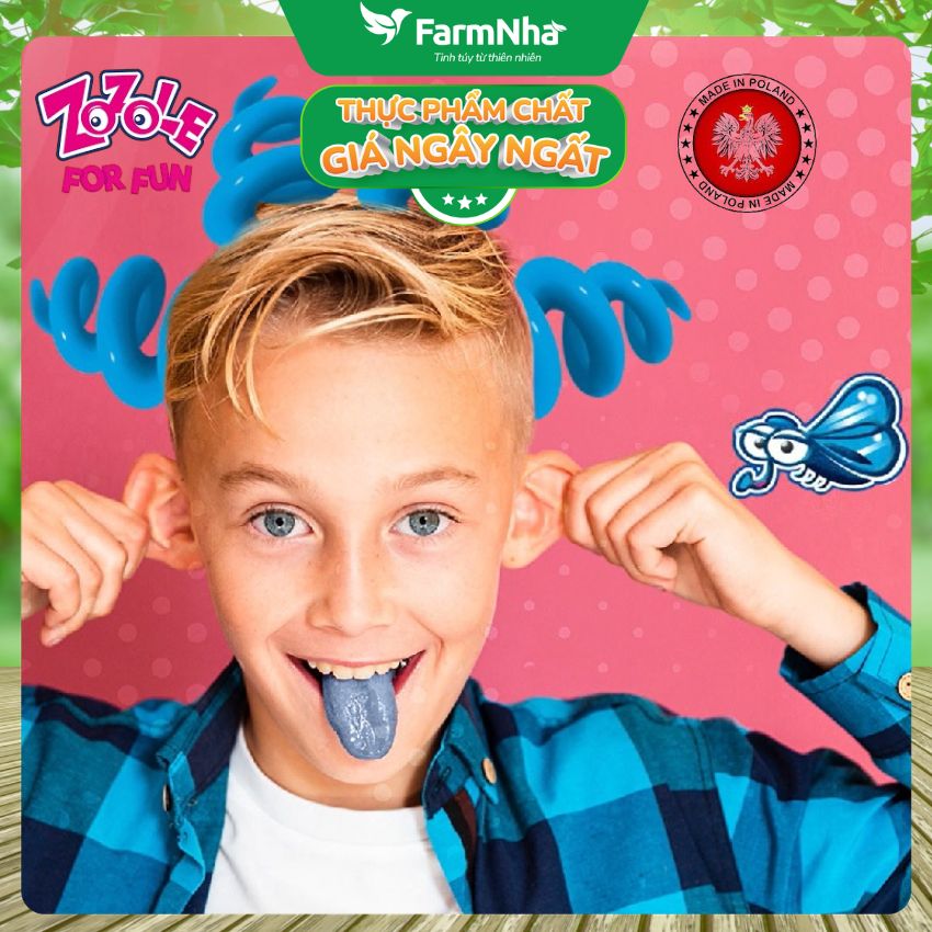 (Combo 2) Kẹo Zozole Musss Painter Green Bubble Gum 75gr – Hiệu Ứng Đổi Màu Lưỡi Siêu Vui