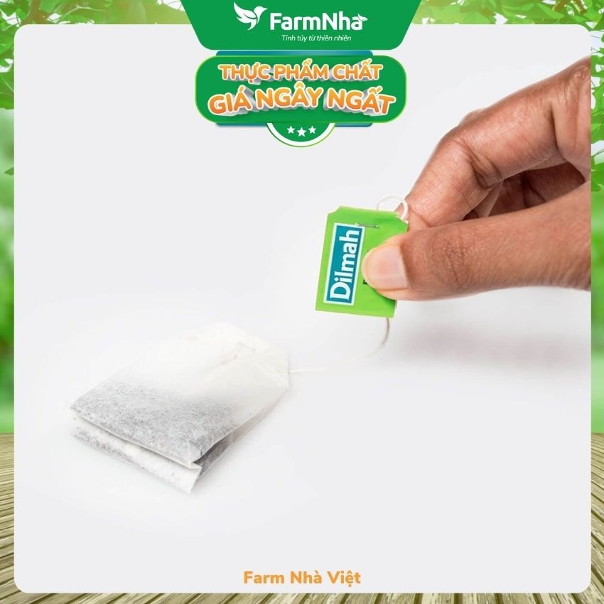 Trà Dilmah Mint vị Bạc Hà túi lọc 30g 20 túi x 1.5g - Tinh hoa trà Sri Lanka