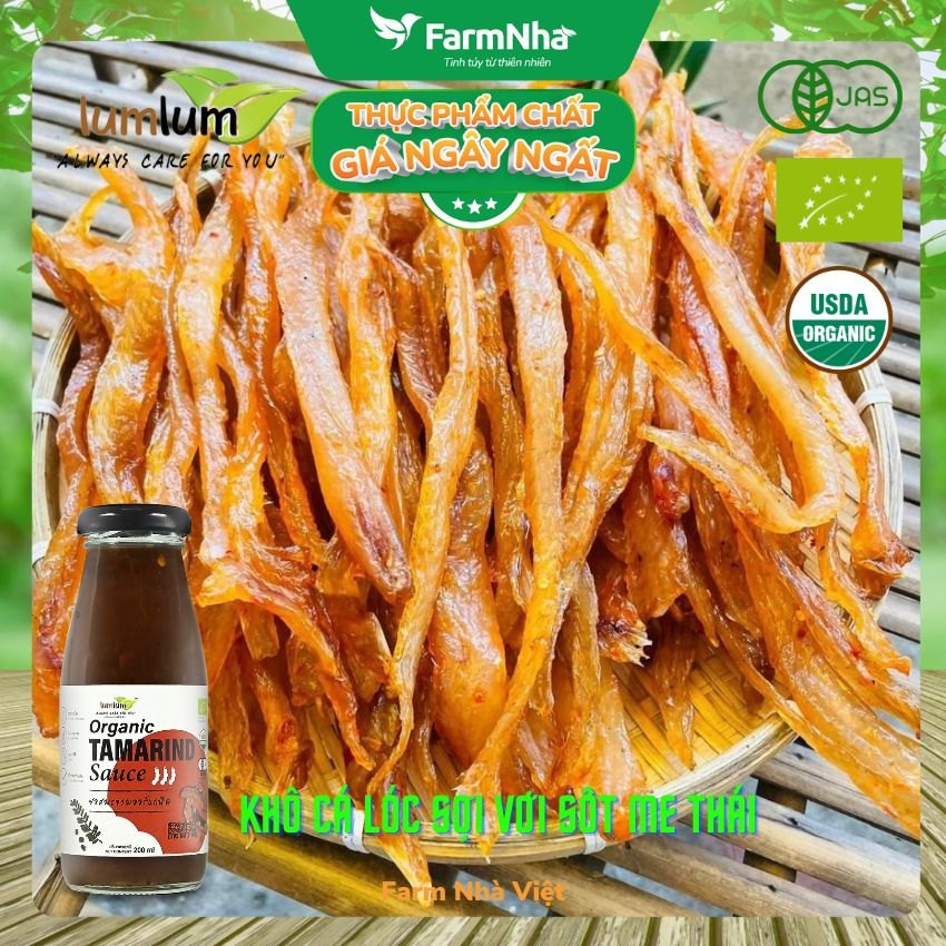 Sốt Me Thái Hữu Cơ Tamarind Sauce Lumlum 200ml - Hương Vị Tinh Tế Từ Thái Lan