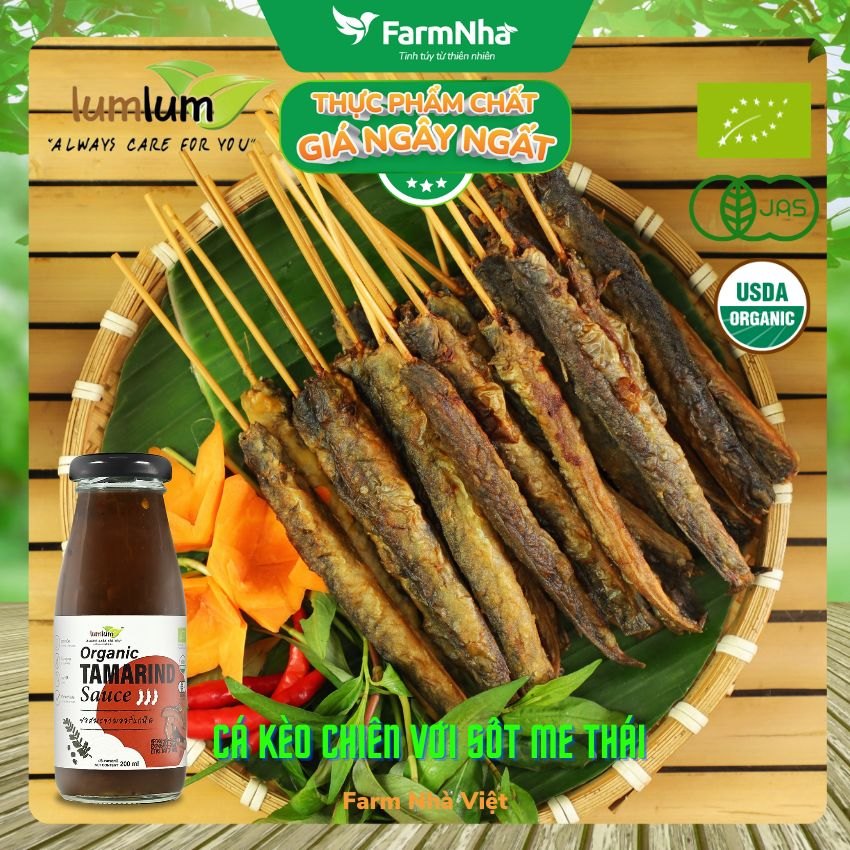 Sốt Me Thái Hữu Cơ Tamarind Sauce Lumlum 200ml - Hương Vị Tinh Tế Từ Thái Lan