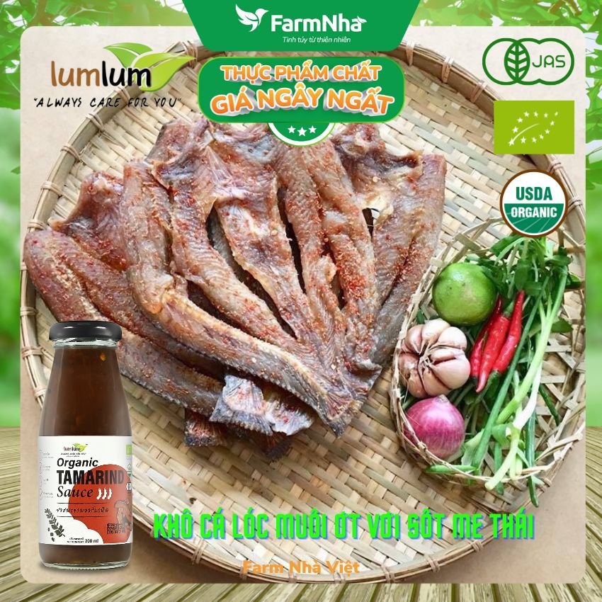 Sốt Me Thái Hữu Cơ Tamarind Sauce Lumlum 200ml - Hương Vị Tinh Tế Từ Thái Lan