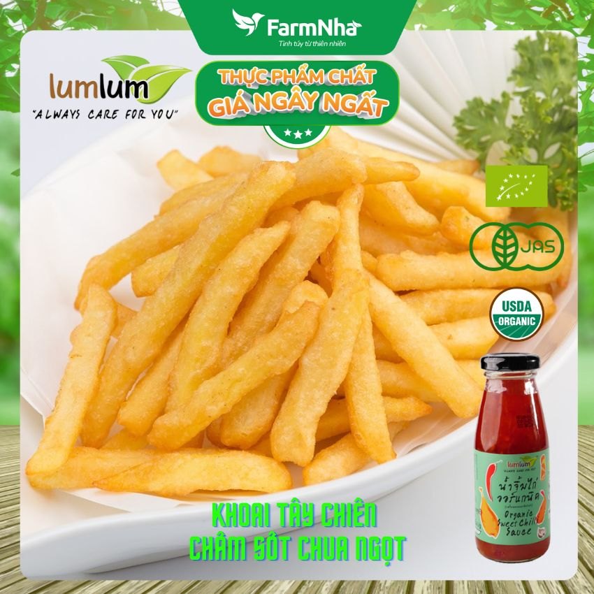 Sốt Ớt Chua Ngọt Hữu Cơ Lumlum 200g Organic Sweet Chilli Sauce - Đánh Thức Vị Giác Cùng Organic Sweet Chilli Sauce