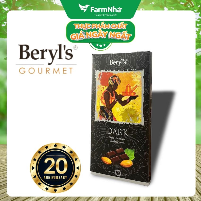 Sô cô la Beryls Dark Chocolate 85g: Lựa Chọn Hoàn Hảo Cho Người Yêu Sô Cô La Đen