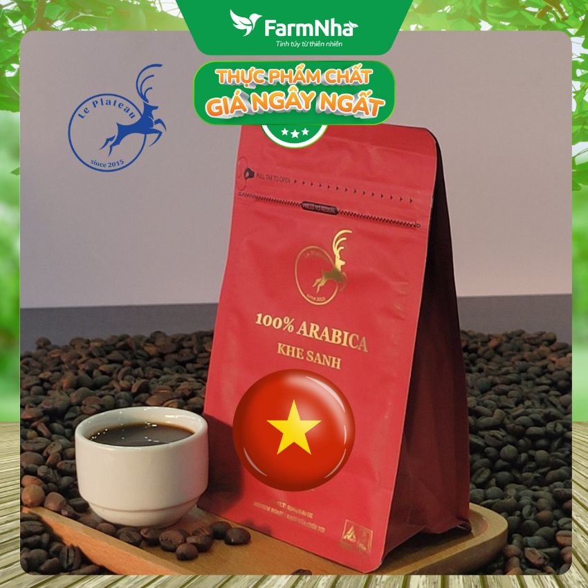 (Combo 3) Cà phê Arabica Khe Sanh Le Plateau 250gr Nguyên Hạt - Sự Lựa Chọn Thượng Hạng với Người Sành Cà Phê