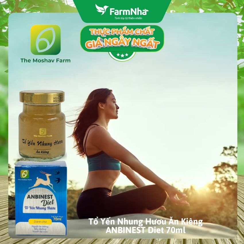 (Combo 2) Tổ Yến Nhung Hươu Ăn Kiêng ANBINEST Diet 70ml – Lựa Chọn Hoàn Hảo Cho Người Ăn Kiêng