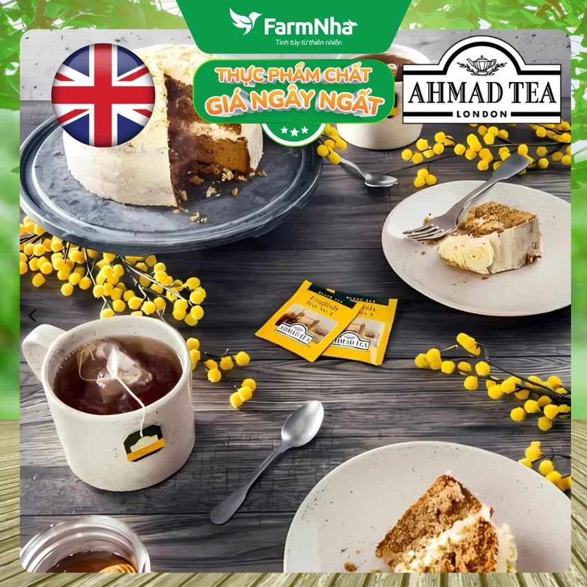 (Combo 3) Trà Ahmad English Tea No.1 40g 20 túix2g Túi Thiếc – Hương Vị Trà Đẳng Cấp Anh Quốc