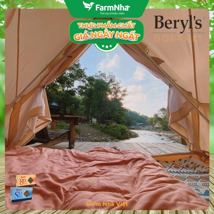 Sô cô la Beryls 60g Dark 70% Cacao