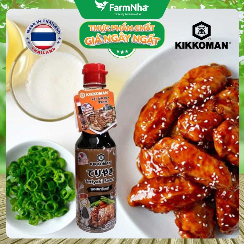 (Combo 3) Sốt Tẩm Ướp Teriyaki Kikkoman Sauce 150ml – Nước Sốt Thơm Ngon Chuẩn Vị Nhật