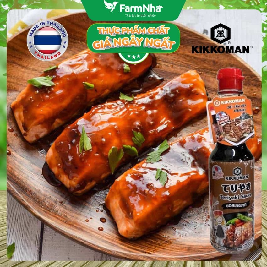 Sốt Tẩm Ướp Teriyaki Kikkoman Sauce 150ml – Nước Sốt Thơm Ngon Chuẩn Vị Nhật