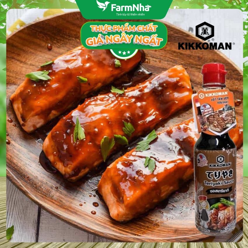 Sốt Tẩm Ướp Teriyaki Kikkoman Sauce 150ml – Nước Sốt Thơm Ngon Chuẩn Vị Nhật