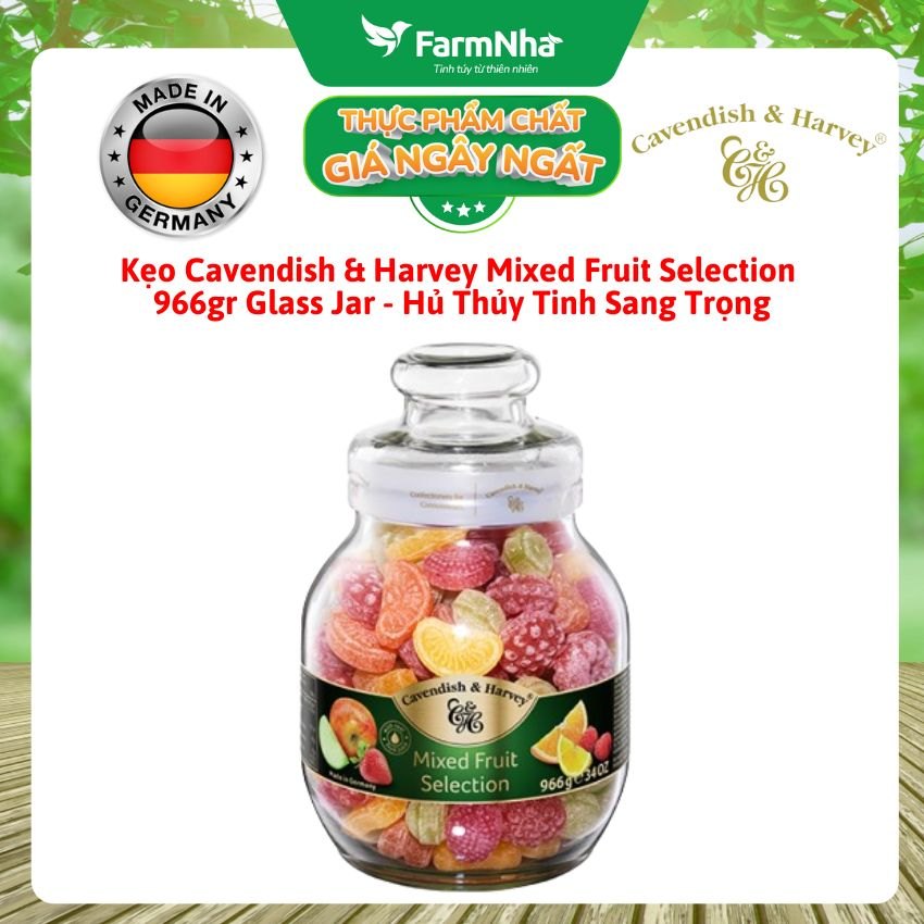 Kẹo Trái Cây Cavendish & Harvey Fruit Candy 966g - Hương vị trái cây tự nhiên tuyệt hảo