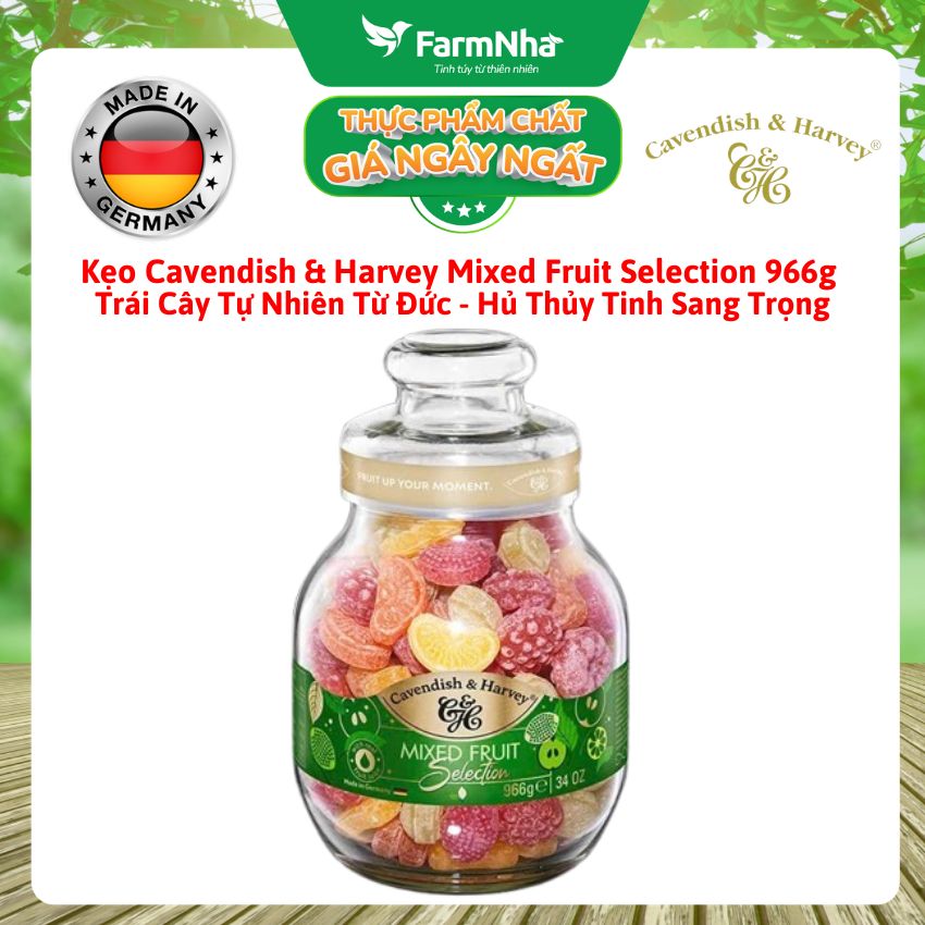 Kẹo Trái Cây Cavendish & Harvey Fruit Candy 966g - Hương vị trái cây tự nhiên tuyệt hảo