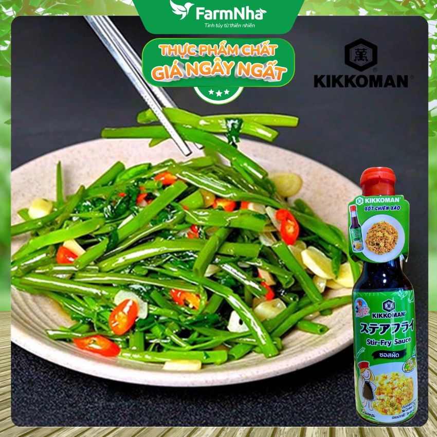Sốt Chuyên Xào Kikkoman Stir-Fry Sauce 150ml - Món Xào Ngon Chuẩn Nhà Hàng tại Nhà