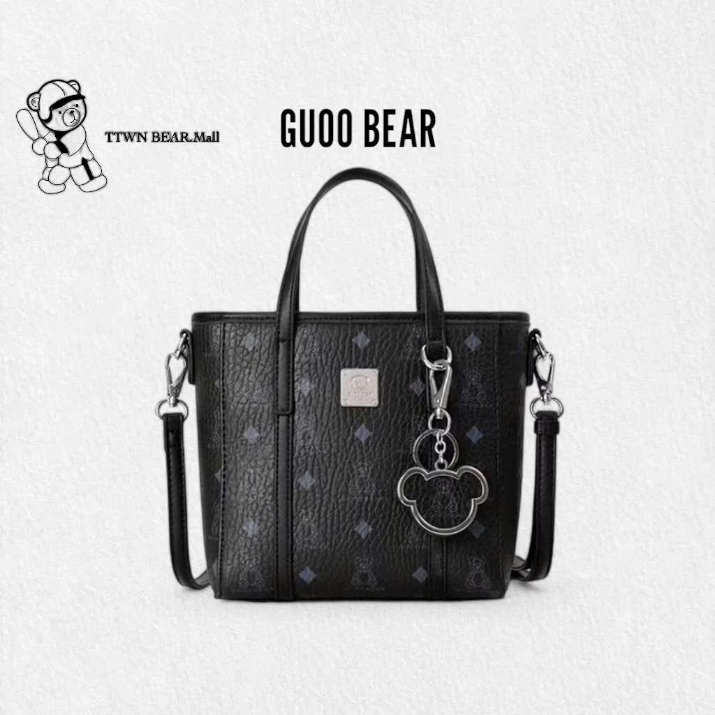 Túi form chữ A họa tiết gấu TTWN BEAR GUOO BEAR THÁI LAN chính hãng