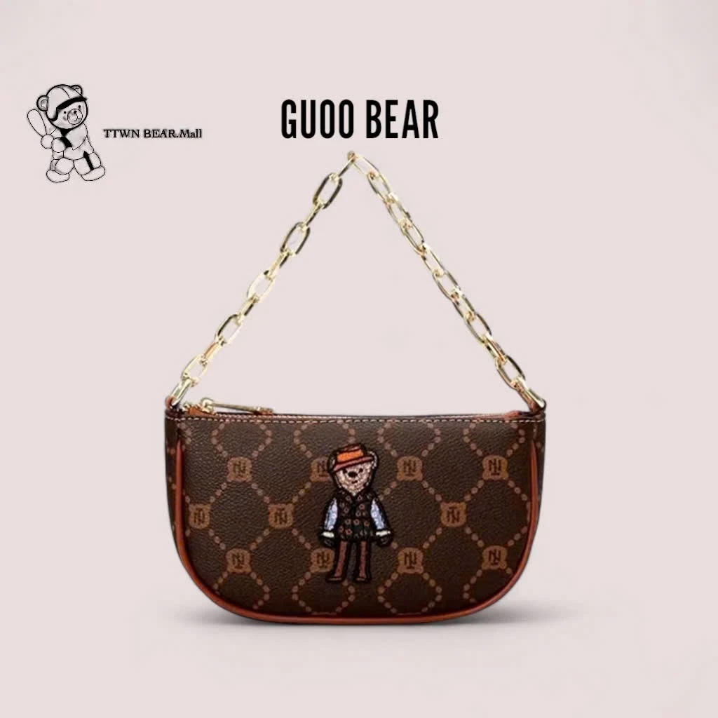 Túi đeo chéo nhỏ họa tiết gấu TTWN BEAR- GUOO BEAR THÁI LAN chính hãng