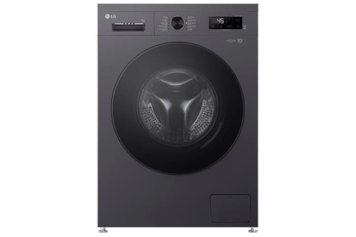 Máy giặt lồng ngang LG AI DD™ 9kg đen FB1209S5M