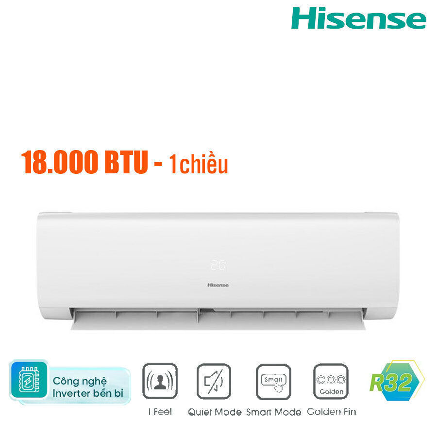 Điều hòa Hisense inverter 2 ngựa 1 chiều AS-18TW4RGS04